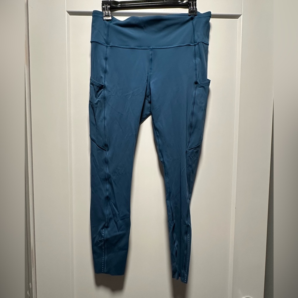 Lululemon fast and free leggings with pockets